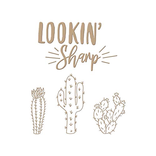 Spellbinders Glimmer Hot Foil Plate - Lookin' Sharp