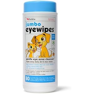 Petkin Jumbo Tücher L: 13 cm B: 18 cm 80 Stück, für Augen