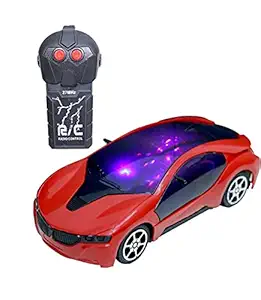 PFN Remote Control car 3D car red Colour Kids Toys Boys Toys Girls Toys