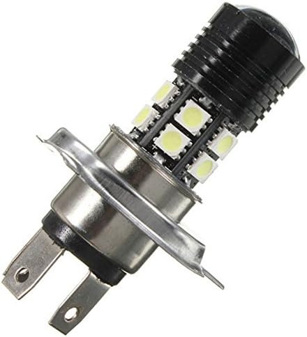 MFPower DC 12V-30V H4 12W 250LM White 5050 12SMD LED Car Head Light Bulb