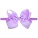 Imported 1Pcs Baby Girls Bowknot Headbands Hair Bands Photography Props Light Purple RS.270.00