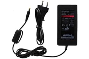 DARLINGTON & Sohns Fuente de alimentación para Playstation 2 Slim PS2, cable de carga, adaptador de CA
