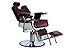NEW HEAVY DUTY MAROON&BLACK BARBER CHAIR BC-20 UK STOCK HADI® FREE DELIVERY 80KG 5 YEARS WARRANTY@HIGH QUALITY@FREE CHILD BOOSTER@NEW UK