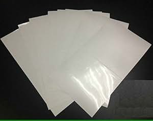 Water Transfer Printing Film 10 Pcs A4 Size Blank Water Transfer Film ...