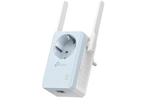 [Nuevo] TP-Link Repetidor Wi-Fi RE365 V3 AC1200 con Conector Integrado, WiFi Extender y Punto de Acceso, Dual Band, Puerto LAN, Aumenta tu Cobertura Wi-Fi, Compatible con Todos los módems Router WiFi