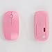 Produktbild spritech (TM) optischen Slim batteriebetrieben Kabellose Maus mit Nano Empfänger für Laptop Desktop Netbook PCS, rose, Einheitsgröße