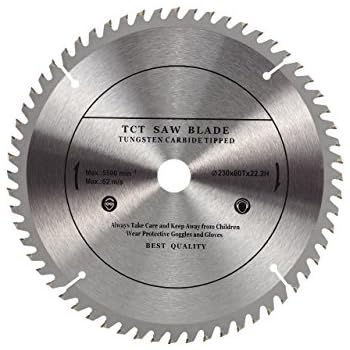 Disco Taglio Legno 230mm Per Smerigliatrice - 60 Denti, Foro 22.23mm - Foto 5