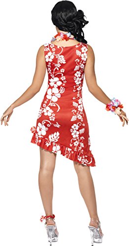 Smiffys Adult Women's Hawaiian Beauty Costume, Dress, Hairpiece and Anklet, Hawaiian Luau, Serious Fun, Size M, 33043 Smiffys Adult Women's Hawaiian Beauty Costume, Dress, Hairpiece and Anklet, Hawaiian Luau, Serious Fun, Size M, 33043