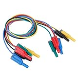 【Aplicación】 Hay cinco cables en diferentes colores para una fácil identificación de las mediciones. Estos cables son buenos para un máximo de 10 amperios. Están bien para pruebas eléctricas básicas para cosas como accesorios automotrices, autos antiguos, camiones y motocicletas, etc.