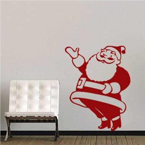 Preisvergleich Produktbild Weihnachtsmann Wandtattoo Weihnachten Fensteraufkleber Weihnachtsschmuck wohnzimmer schlafzimmer wanddekoration 57 * 74 cm