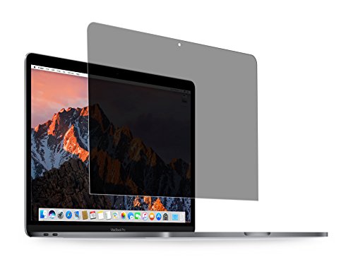 MyGadget Apple Macbook Pro 15 Zoll Sichtschutzfolie (Ende 2016 mit Touchbar) Monitor Display *Privacy* Schutz Folie Displayschutz Bildschirmfolie