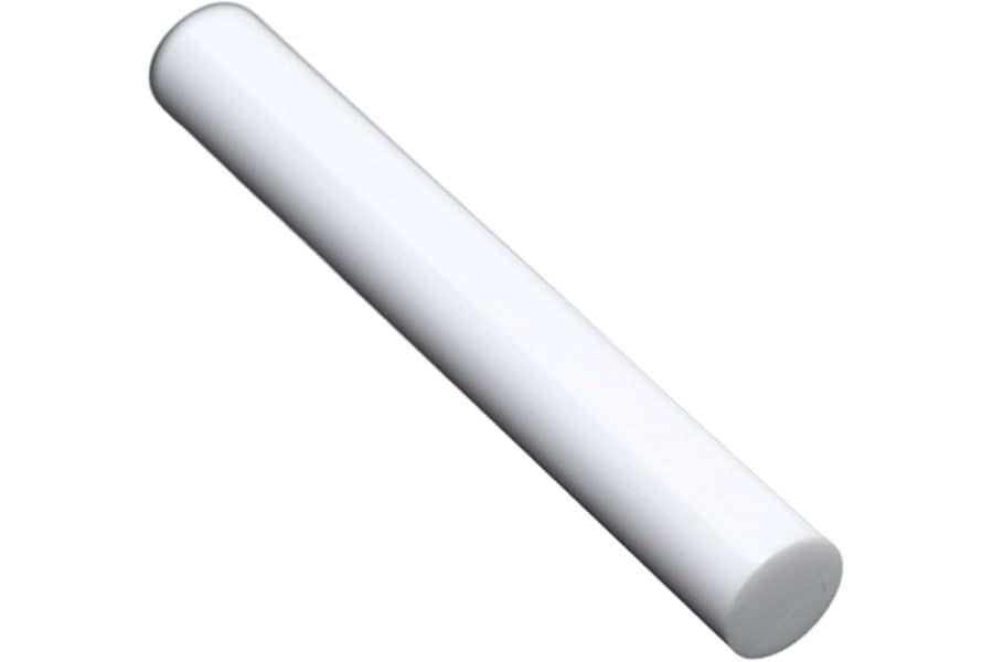 COYOUCO Ceramic Rods - 99% Alumina Ceramic Rod, Insulation Rod,300Mm Length,4-10 Diameter,Solid Bar Stick Insulation,5mm
