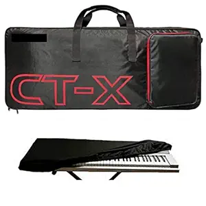 Padded Gig bag Suitable for Casio CT-X700 870 8000 9000 Keyboard With Free Dust Cover