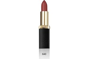 L’ORÉAL PARIS L'Oréal Paris Color Riche Matte Szminka, pomadka do ust, długotrwały efekt i matowe wykończenie, 640 Erotique, 4,8 g