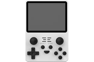 ERTY Powkiddy RGB20S Handheld Game Console Retro Arcade Built-in 20000 Games,3.5 Inch Screen,16G+128G,Supports WIFI,2.4G/5G,Portable Game ConsolesKid Adult,White-16g+128g (GGIO45WIFD203Y8FEI130LKR)