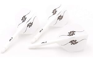 ‎CUESOUL CUESOUL ROST Integrated Dart Shaft Shafts and Dart Flights Standard Shape, Set of 3 pcs