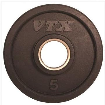 VTX by Troy Barbell Olympic Rubber Encased Grip Plate by VTX