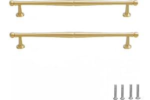 Skåp möbler handtag 2/4 stycken Mässing Garderob Låda Guld Dörrhandtag Sängbord Vinskåp Skoskåp Handtag 192mm