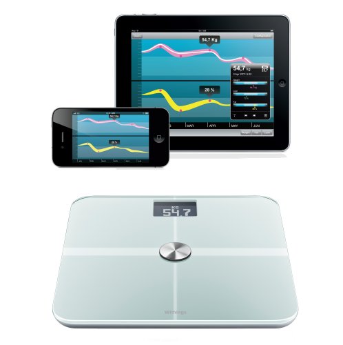 Withings WiFi Body Scale Digitale Personenwaage (WLAN, iPhone App, Facebook Connection) weiß - 7