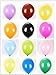 Produktbild tinxi®100St bunte Latex-Luftballons Ballons Party Hochzeit Deko Ballon Geburtstag Premiumqualität zufällige Farbe Buntmix 10 zoll