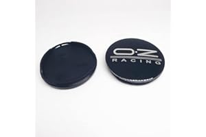 BAGLEV 4 Piezas Buje Tapa,Tapas Centro Cubo Coche,For OZ Racing New M582 52mm 55mm Impermeable AntióXido Cubo Central Centro Rueda Accesorios,52mm-E