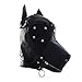 Produktbild Sex Liebesgeschenk Leder Hundemaske Dog Sex Toys Fetisch Blindfold Hundemaske Hood SM Spiel Pferde Mask Paar Maske (Mit Augenmaske)