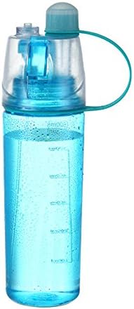 Water Bottle with Spray Insulated Drinking Misting Sport Water Bottles for Outdoor Sport Hydration for Bike Run Climbe 500ML