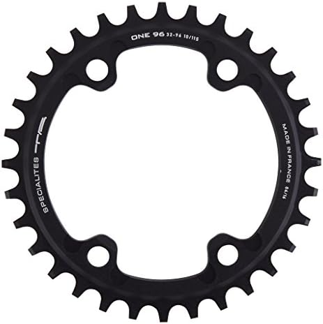 Matt Black Mono One Spacing (96) 1x10/11 V Tray 36 DTS Narrow Wide Teeth XTR XT 8000 and 9000 Specialites TA