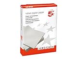 5 Star Value Copier Paper Multifunctional Ream-Wrapped FSC A4 White [500 Sheets]