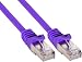 Produktbild InLine 72505P SF/UTP Patchkabel (5 m) lila