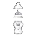 Tommee Tippee Closer to Nature 260 ml/9fl oz Feeding Bottles (2-pack)