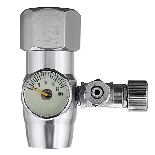 Preisvergleich Produktbild ILS - W21.8 CO2 Druckanzeige Aquarium Gasregler Single Manometer
