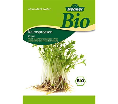 Dehner Bio Keimsprossen, 8 Sorten, Kresse, Brokkoli, Rettich, Radies, Weizen, Rauke, Bohnen, Alfalfa - 2