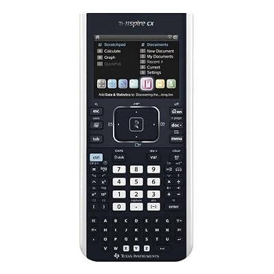 Texas TI-NSPIRE CX Calculatrice Scientifique Noir