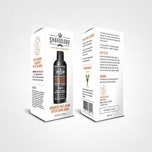 Advanced 2-in-1 Anti-Aging After Shave Balm Lotion Infused with Golden Seaweed - Eliminates Razor Burn and Leaves Your… - Image 3