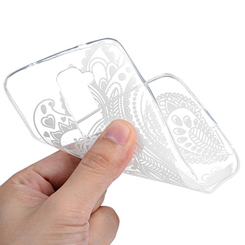 LG G2 Hülle Case LG G2 5.2 Zoll Schutzhülle YOKIRIN TPU Silikon Case Cover Skin Handytasche Silikonhülle Kunst Gemalt Handyhülle Schale Handycase Handyschale Etui Backcover Muster - 6