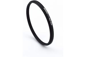 AMOPOFO Bague d'adaptation 86mm à 82mm pour objectifs Canon, Nikon, Sony, Fuji, objectifs d'appareils photo et filtres UV, ND, CPL .82mm to 55mm step-down Anneau