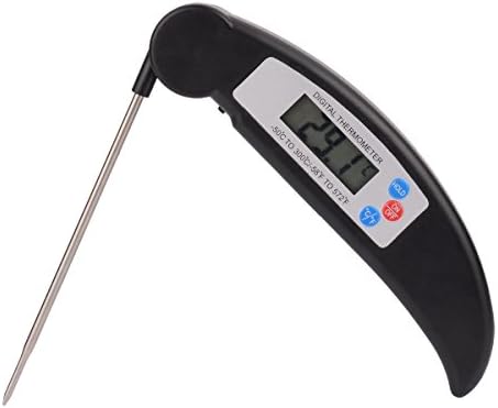 Digital Talking Kitchen Thermometer, Eagle Instant Read Digital Cooking Food Thermometer with Blue Backlit LCD Display for Grill, Coffee, BBQ, Smoker, Candy, Milk and Bath Water