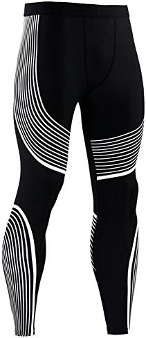 Zhizhen Men Skin Tights Compression Base Under Layer Sports Running Long Pants Elastic Thermal Underwear Suit