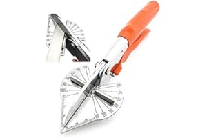 ANANO Multi Angle Miter Shear Cutter Hand Tools,45-135 Degree Adjustable Angle Scissors Trim Shears Tools