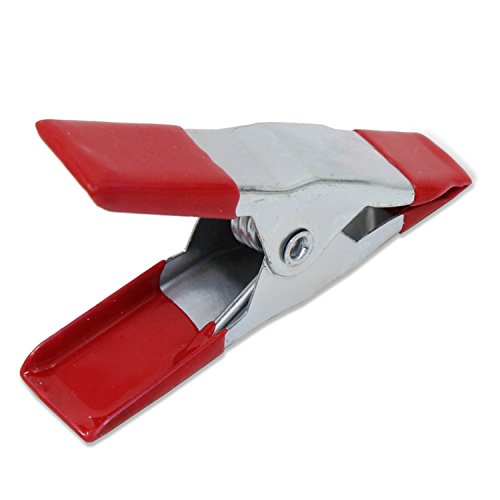 ESUMIC® 12PCS 2Inch Metallfeder-Klemmen Gummi überzogener Spitze-Griff-Halter für kampierendes Plane - 4