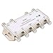 Produktbild DS81 8-in-1-Satellitensignal DiSEqC-Schalter LNB-Empfänger Multischalter Hochleistungs-Zink-Druckguss verchromt