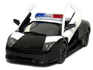 Kinsmart 1:36 Scale Lamborghini Huracan LP610-4 (Police) Die-Cast Car with Openable Doors and Pull Back Action