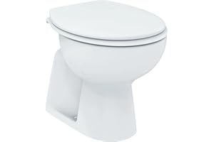 Ideal Standard Eurovit Stand-Tiefspül-WC, Abg. innen senkrecht, weiss, V315001
