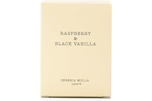 CERERÍA MOLLÁ SINCE 1899 CERERÍA MOLLA 1899 | Vela Mini Raspberry & Black Vanilla | Velas Aromáticas de 1 Mecha | 20 horas de duración | Vela con Fragancias Naturales | Envases Reciclables | Vela Artesanal