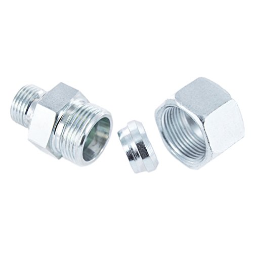 Gerade Einschraubverschraubung Schneidringverschraubung Stahl verzinkt – GE 6 – LR 1/8″ - 4