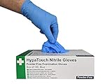 HypaTouch Medium Nitrile Gloves - Powder Free & Disposable (Pack of 100) Medium