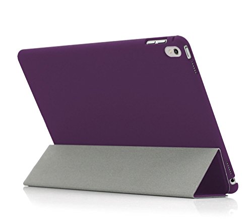 KHOMO iPad Pro 9.7 Zoll Hülle Case Violett Gehäuse mit Doppelten Schutz Ultra Dünn und Leicht, Smart Cover Schutzhülle fur das Neue Apple iPad Pro 9.7 – Dual Purple - 7