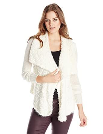 kensie sherpa cardigan
