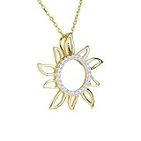 Diamond Line Damen - Halskette 375er Gold 26 Diamanten ca. 0,10 ct., gelbgold